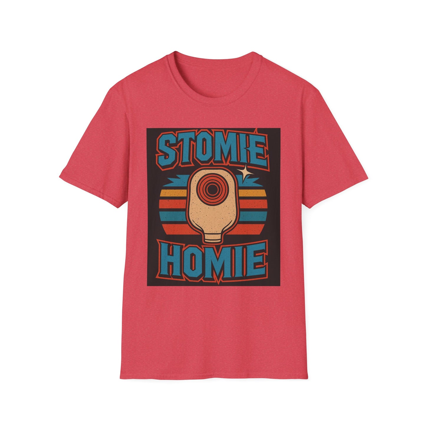 Stomie Homie Unisex T-Shirt, Casual Graphic Tee, Perfect Gift for Friends, Streetwear Style, Chill Vibes, Comfortable Wear