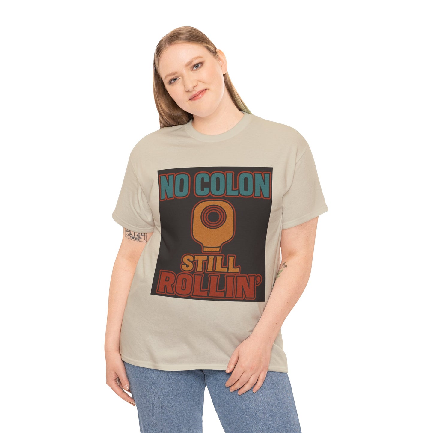 No Colon Still Rollin' Tee — Ostomy Empowerment T-Shirt