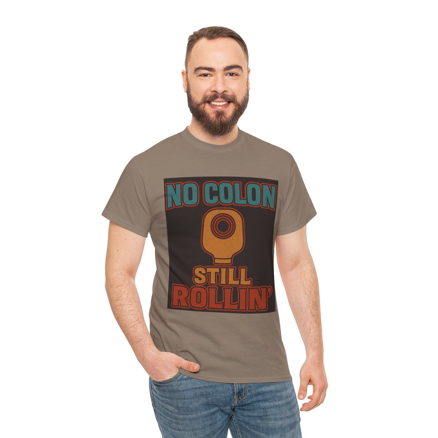 No Colon Still Rollin' Tee — Ostomy Empowerment T-Shirt
