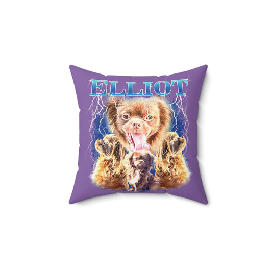 Spun Polyester Square Missy Elliot Pillow