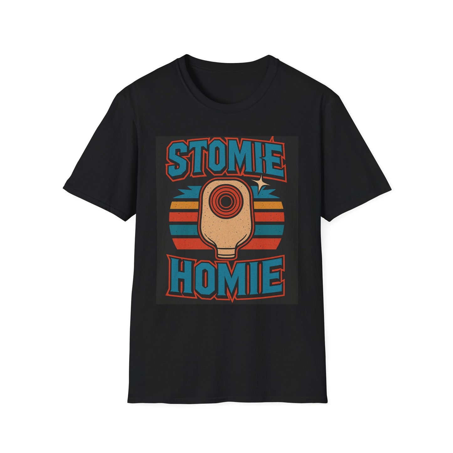 Stomie Homie Unisex T-Shirt, Casual Graphic Tee, Perfect Gift for Friends, Streetwear Style, Chill Vibes, Comfortable Wear