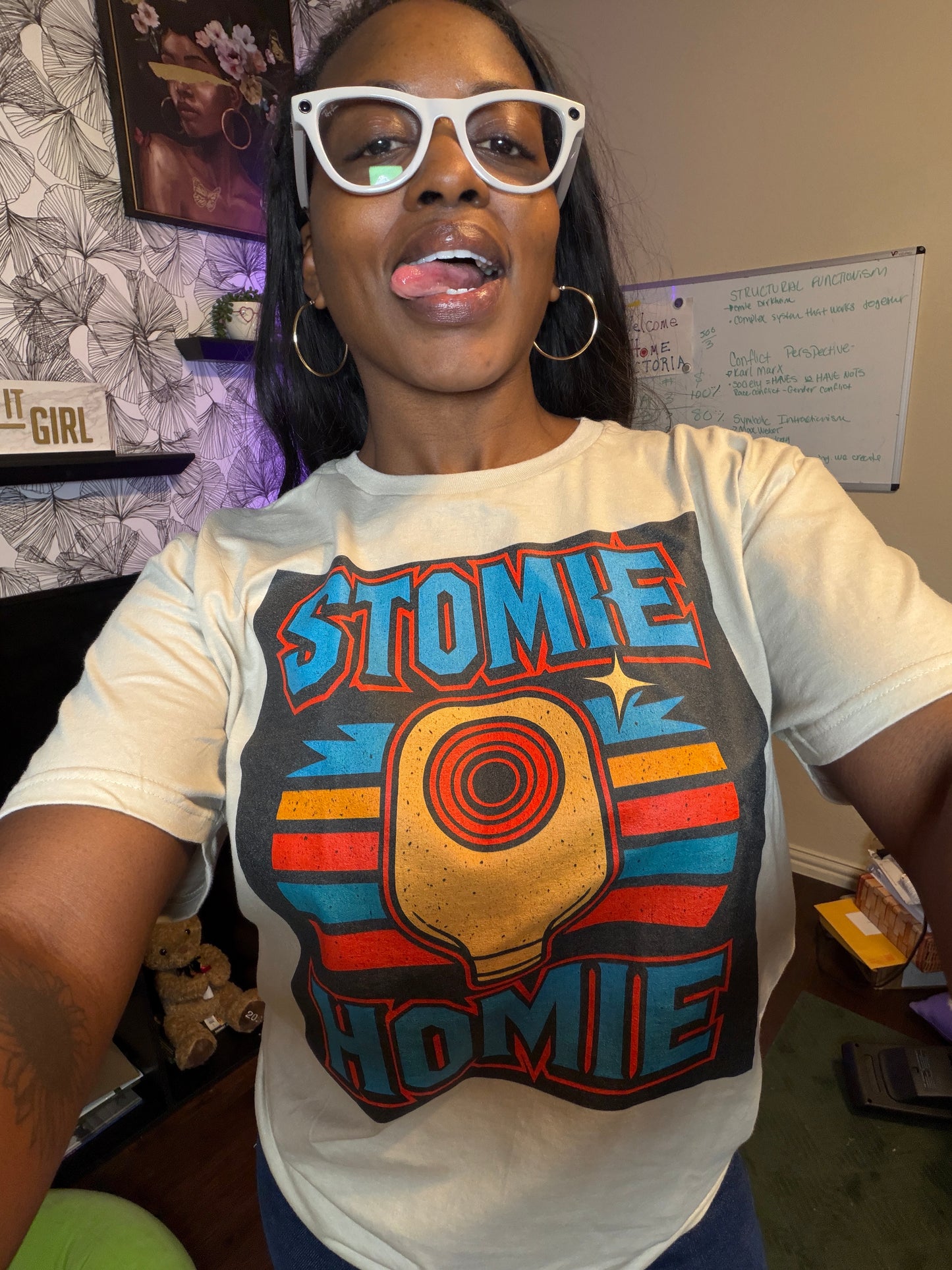 Stomie Homie Unisex T-Shirt, Casual Graphic Tee, Perfect Gift for Friends, Streetwear Style, Chill Vibes, Comfortable Wear