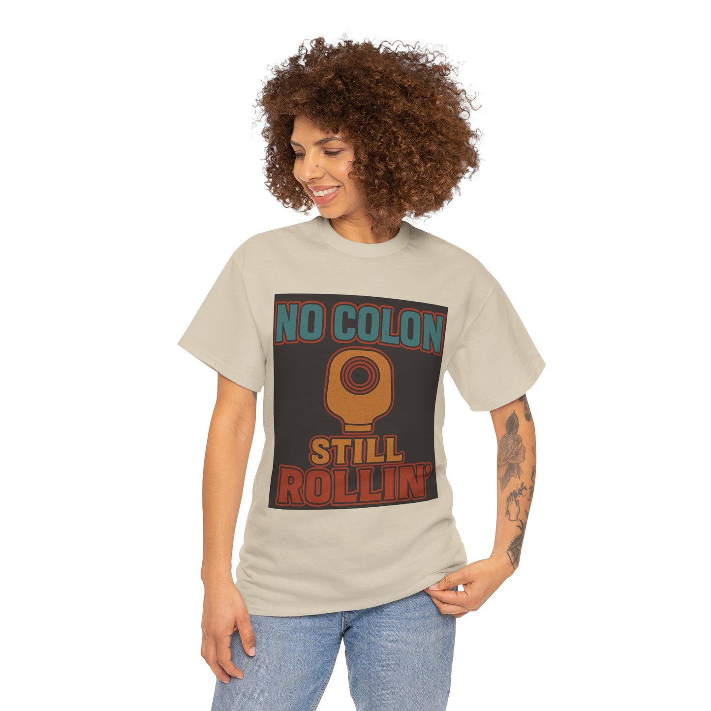 No Colon Still Rollin' Tee — Ostomy Empowerment T-Shirt