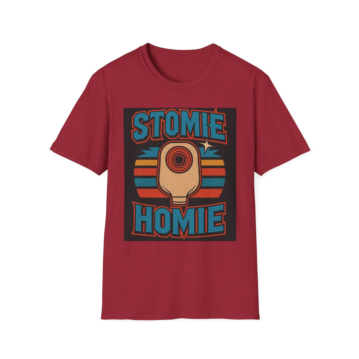 Stomie Homie Unisex T-Shirt, Casual Graphic Tee, Perfect Gift for Friends, Streetwear Style, Chill Vibes, Comfortable Wear