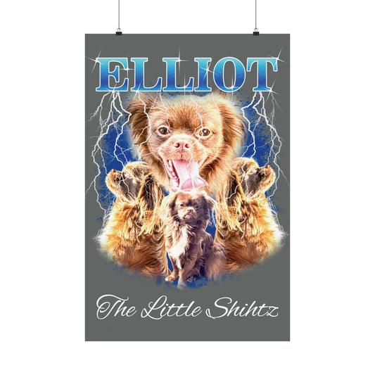 Matte Vertical Elliot Poster