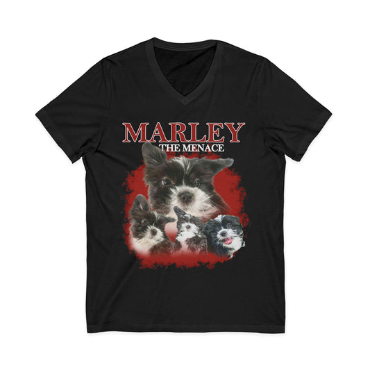 Marley The Menace V-Neck Tee